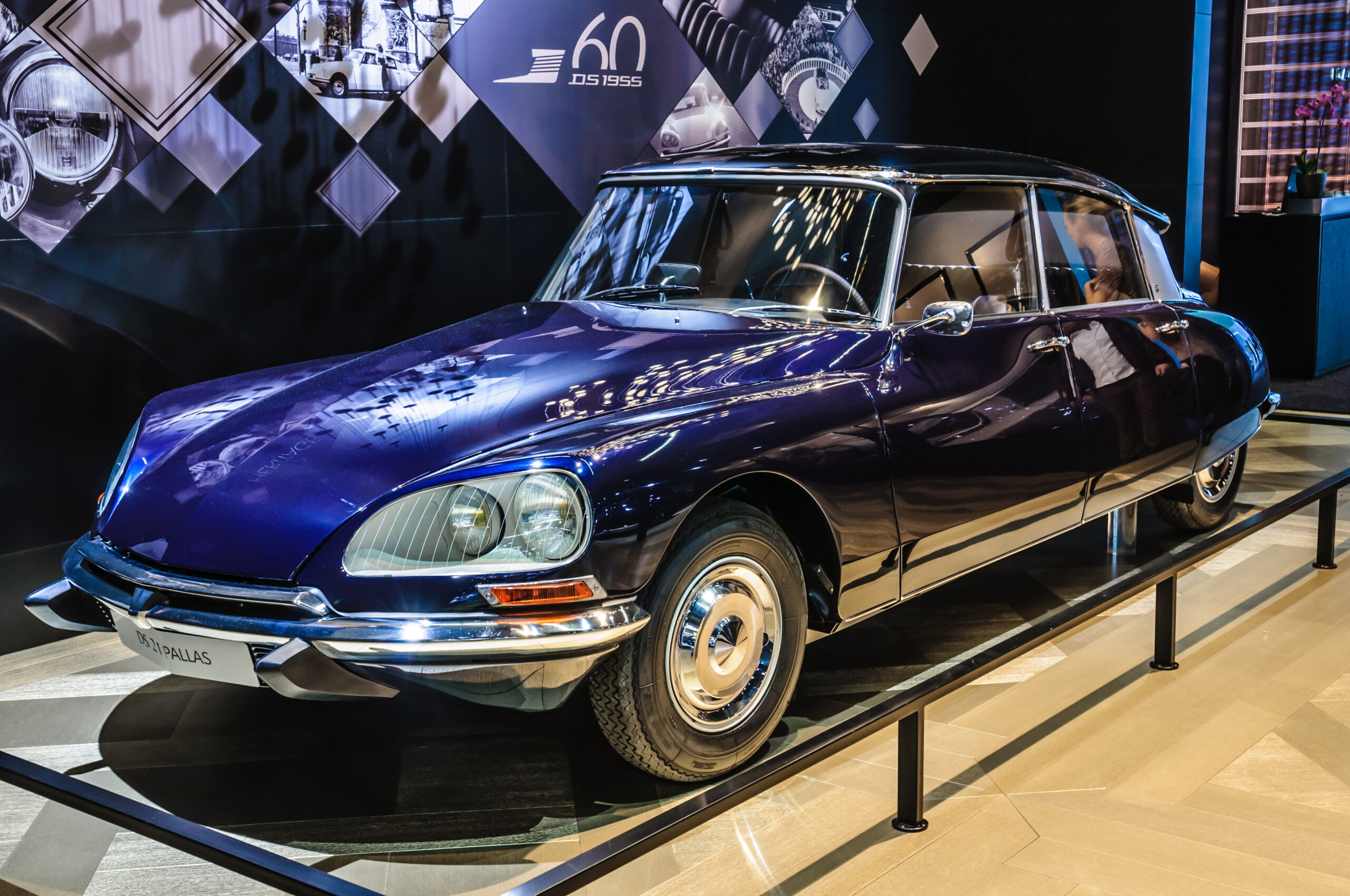 Frankfurt – September 2015 – Citroën DS 21 Pallas 1971 präsentiert auf der IA