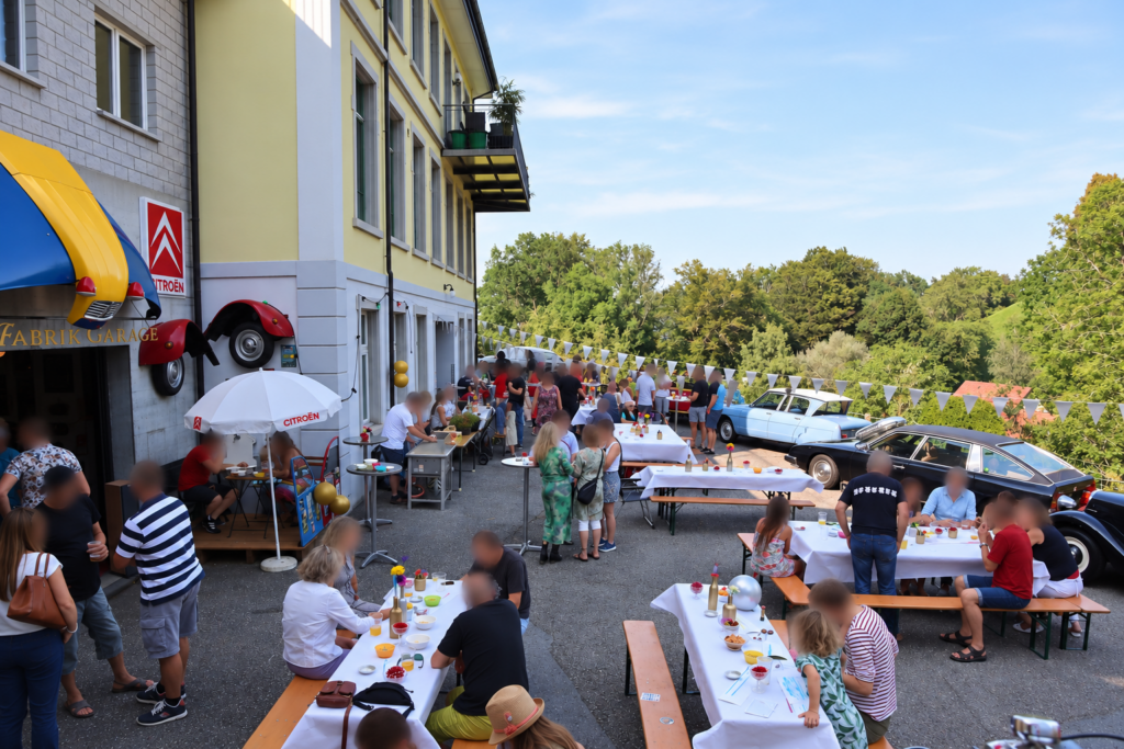 Geburtstag feiern in der Alten Fabrik-Garage Walzenhausen