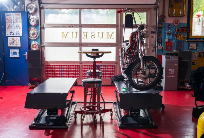 Professionelle Werkstatt – Location mieten Ostschweiz, Alte Fabrik-Garage